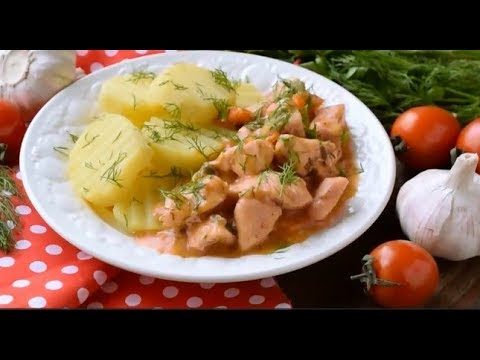 Подлива из курицы с томатной пастой