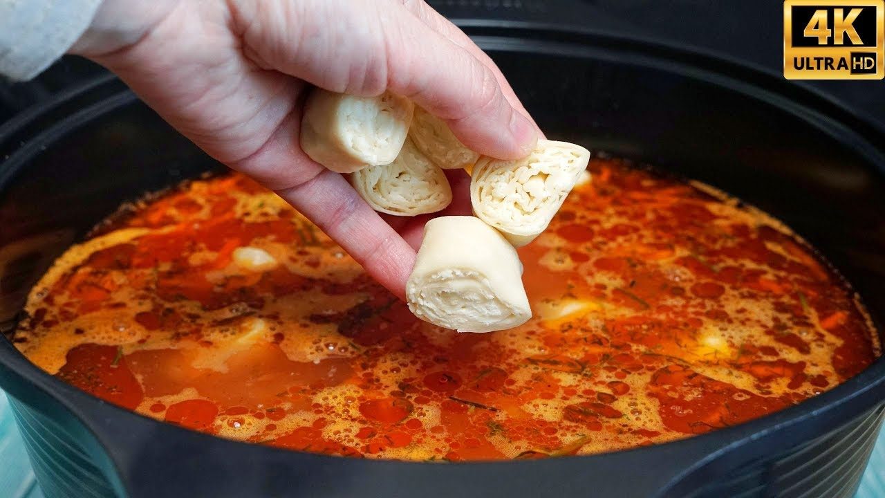Суп на скорую руку с курицей